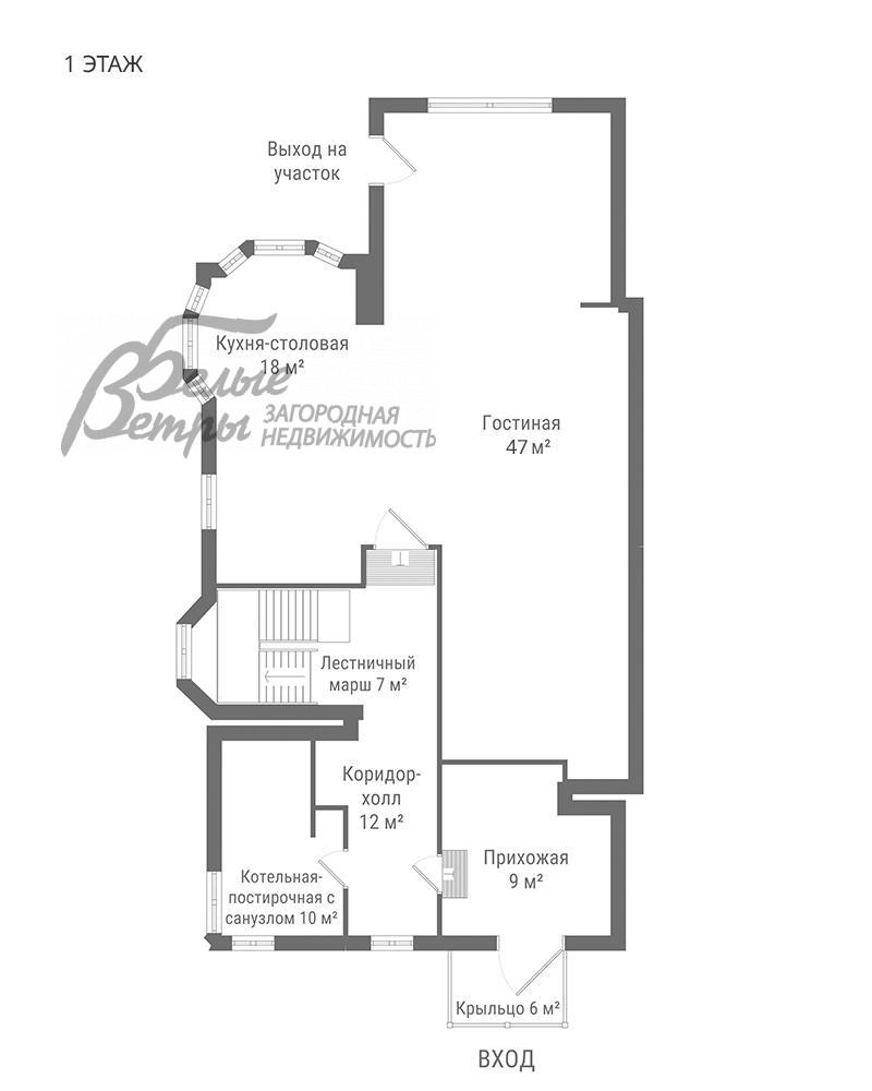 Таунхаус Дубровка ЖК Сосенки id 108-866 планировка0