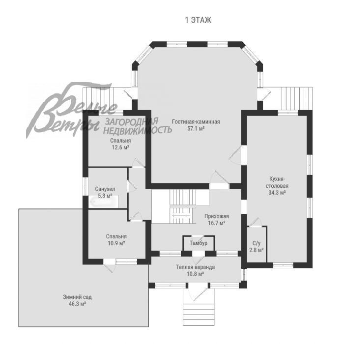 Дом в аренду Ирбис кп Уварово id 284-001 планировка1