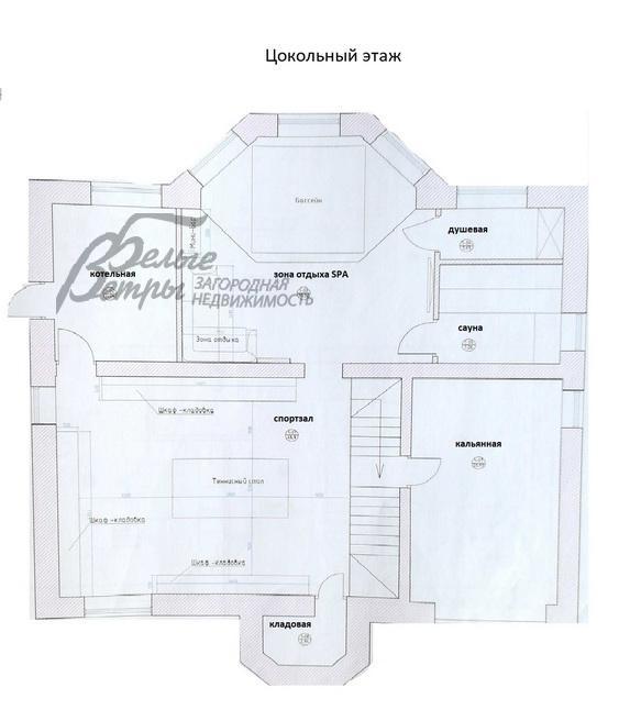 Дом Потапово к/п Южное Бутово id 167-415 планировка3
