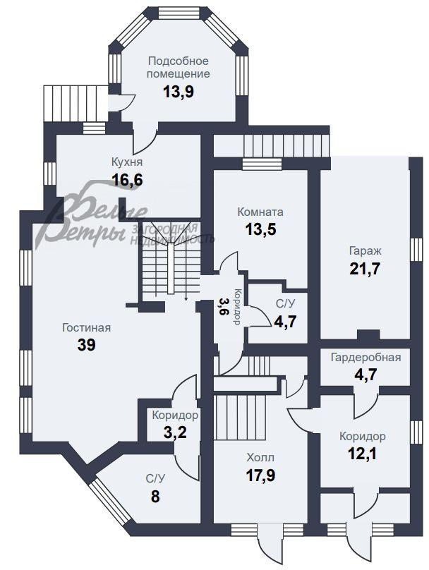 Дом Усадьба Зайцево КП Ямищево id 725-601 планировка1