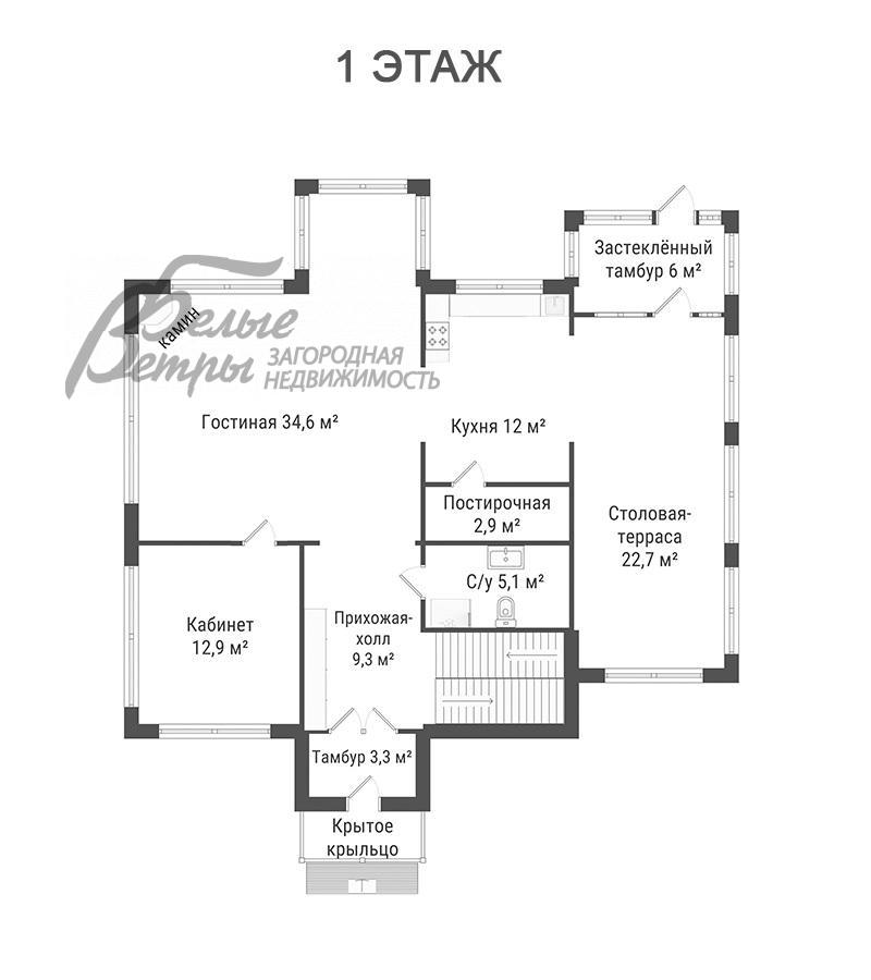 Дом Согласие-1 к/п Фоминское id 316-961 планировка0