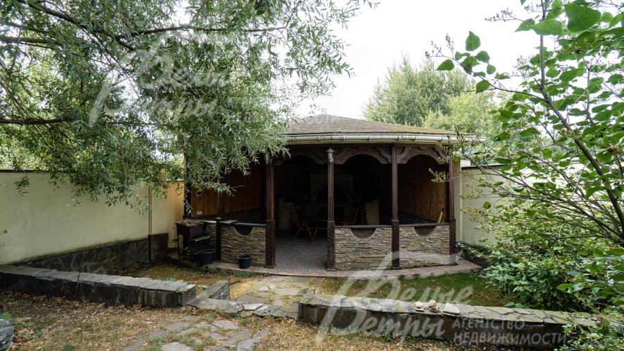 Беседка 25 кв.м с зоной BBQ