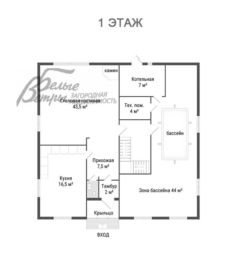 Дом Новоглаголево к/п Новоглаголево id 203-972 планировка0