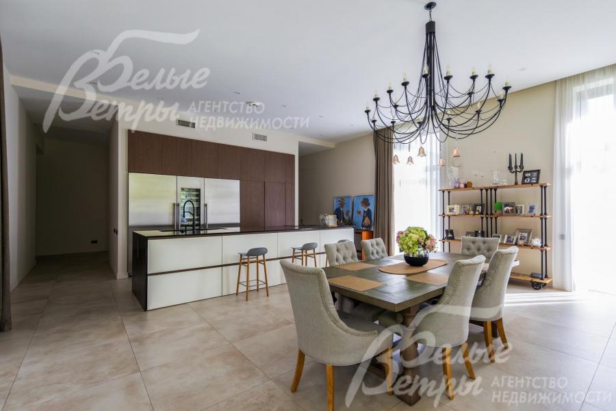 Зона кухни-столовой