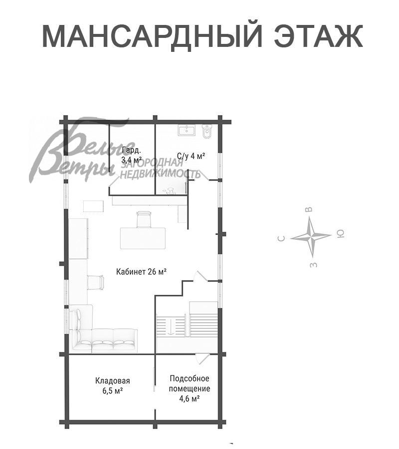 Дом Клены к/п Былово id 112-909 планировка2